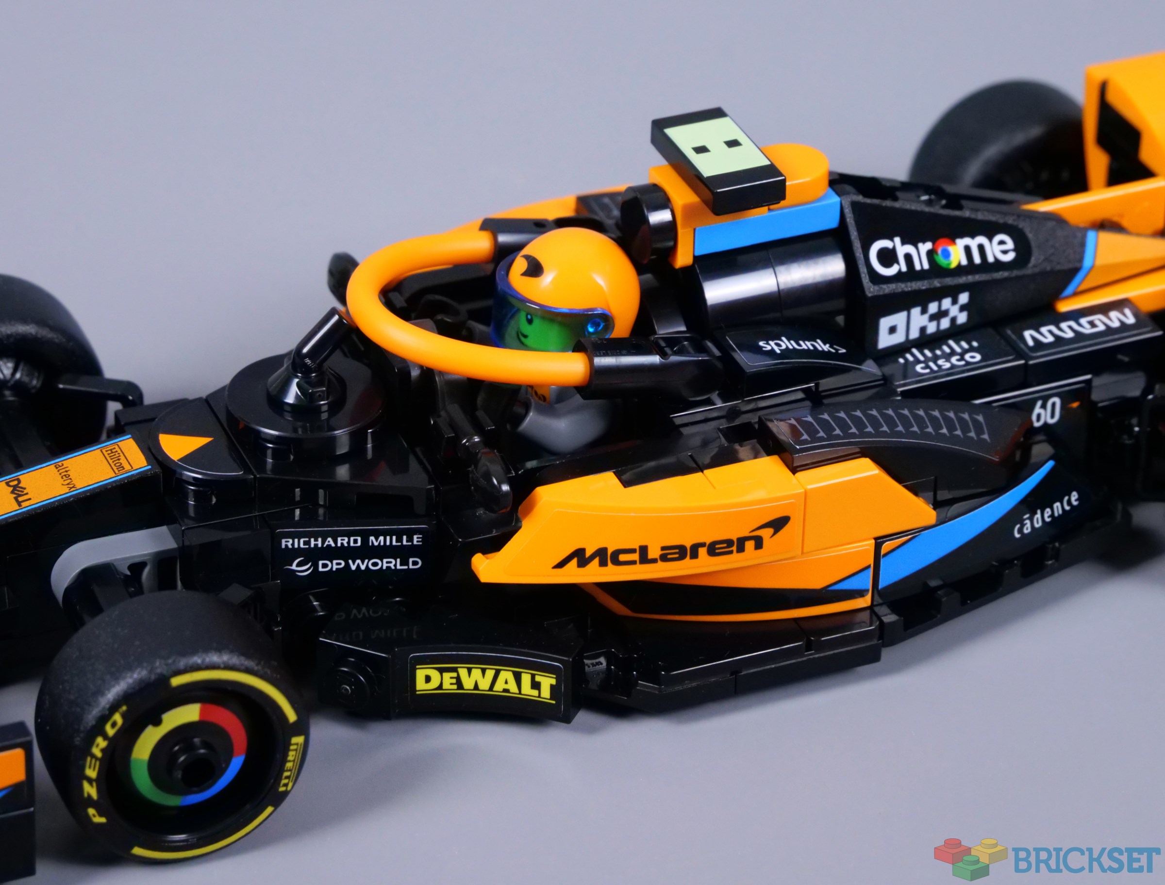 maatee&sons はっせ LEGO Set 76919-1 2023 McLaren Formula 1 Car (2024 Speed